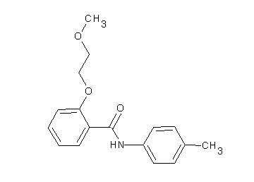2-(2-methoxyethoxy)-N-(4-methylphenyl)benzamide