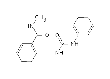 2-[(anilinocarbonyl)amino]-N-methylbenzamide