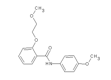 2-(2-methoxyethoxy)-N-(4-methoxyphenyl)benzamide 2-(2-methoxyethoxy)-N-(4-methoxyphenyl)benzamide