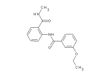 2-[(3-ethoxybenzoyl)amino]-N-methylbenzamide