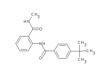2-[(4-tert-butylbenzoyl)amino]-N-methylbenzamide