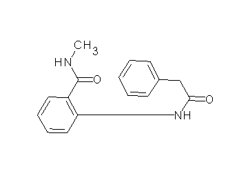 N-methyl-2-[(phenylacetyl)amino]benzamide