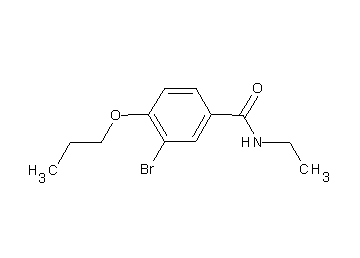 3-bromo-N-ethyl-4-propoxybenzamide