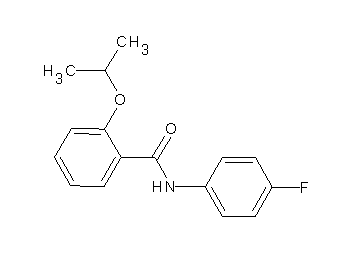 N-(4-fluorophenyl)-2-isopropoxybenzamide