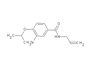 N-allyl-3-bromo-4-isopropoxybenzamide