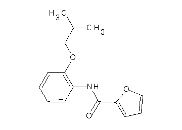 N-(2-isobutoxyphenyl)-2-furamide