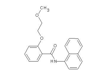 2-(2-methoxyethoxy)-N-1-naphthylbenzamide