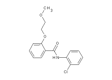 N-(2-chlorophenyl)-2-(2-methoxyethoxy)benzamide
