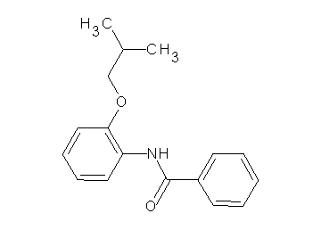 N-(2-isobutoxyphenyl)benzamide