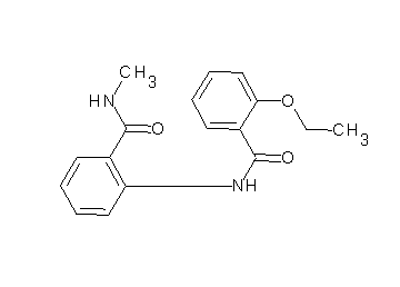 2-ethoxy-N-{2-[(methylamino)carbonyl]phenyl}benzamide