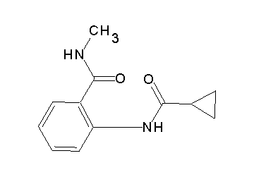 2-[(cyclopropylcarbonyl)amino]-N-methylbenzamide