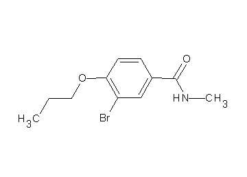 3-bromo-N-methyl-4-propoxybenzamide