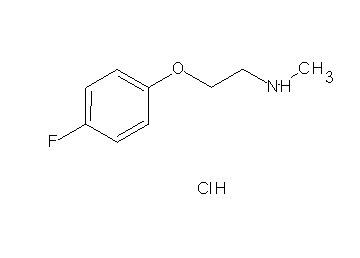 [2-(4-fluorophenoxy)ethyl]methylamine hydrochloride