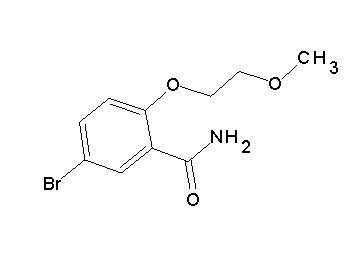 5-bromo-2-(2-methoxyethoxy)benzamide