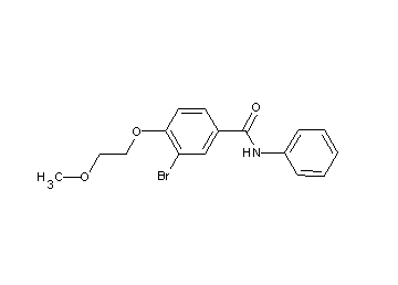 3-bromo-4-(2-methoxyethoxy)-N-phenylbenzamide