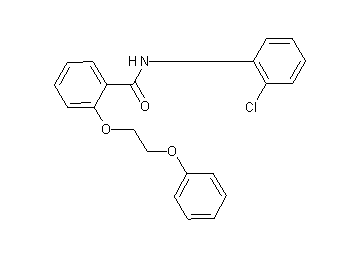 N-(2-chlorophenyl)-2-(2-phenoxyethoxy)benzamide