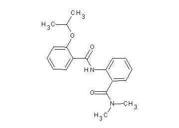 N-{2-[(dimethylamino)carbonyl]phenyl}-2-isopropoxybenzamide