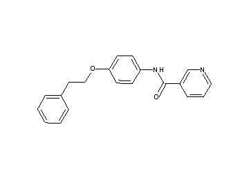 N-[4-(2-phenylethoxy)phenyl]nicotinamide