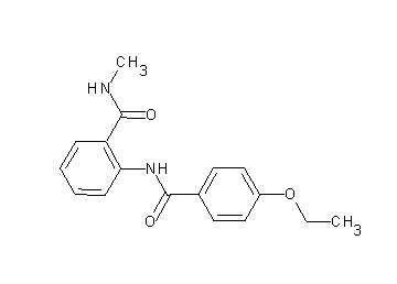 2-[(4-ethoxybenzoyl)amino]-N-methylbenzamide