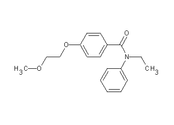 N-ethyl-4-(2-methoxyethoxy)-N-phenylbenzamide