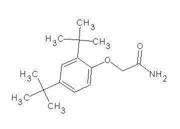2-(2,4-di-tert-butylphenoxy)acetamide 2-(2,4-di-tert-butylphenoxy)acetamide