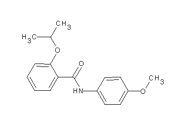2-isopropoxy-N-(4-methoxyphenyl)benzamide 2-isopropoxy-N-(4-methoxyphenyl)benzamide