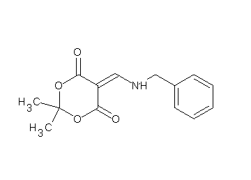5-[(benzylamino)methylene]-2,2-dimethyl-1,3-dioxane-4,6-dione