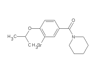 1-(3-bromo-4-isopropoxybenzoyl)piperidine