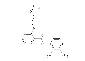 N-(2,3-dimethylphenyl)-2-(2-methoxyethoxy)benzamide
