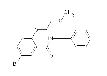 5-bromo-2-(2-methoxyethoxy)-N-phenylbenzamide
