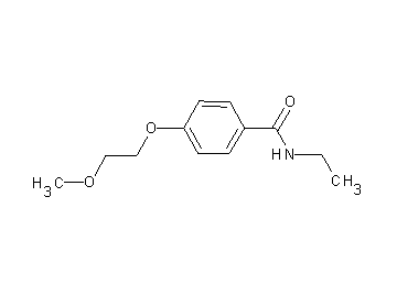 N-ethyl-4-(2-methoxyethoxy)benzamide