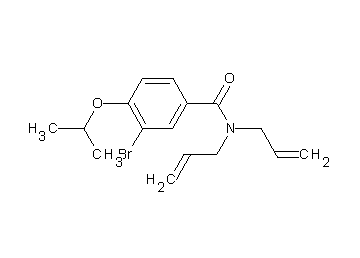 N,N-diallyl-3-bromo-4-isopropoxybenzamide