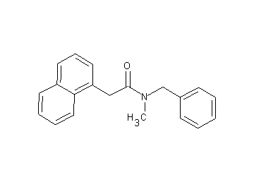 N-benzyl-N-methyl-2-(1-naphthyl)acetamide