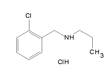 N-(2-chlorobenzyl)-1-propanamine hydrochloride