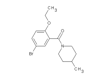 1-(5-bromo-2-ethoxybenzoyl)-4-methylpiperidine