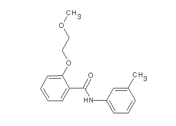 2-(2-methoxyethoxy)-N-(3-methylphenyl)benzamide