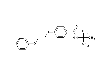 N-(tert-butyl)-4-(2-phenoxyethoxy)benzamide