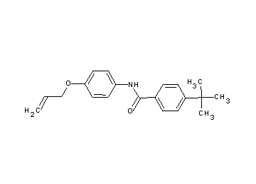 N-[4-(allyloxy)phenyl]-4-tert-butylbenzamide