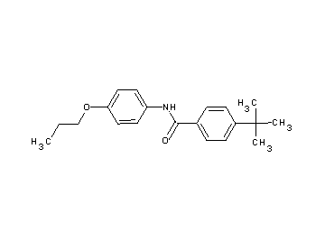 4-tert-butyl-N-(4-propoxyphenyl)benzamide