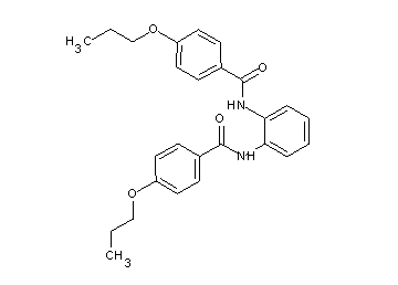 N,N'-1,2-phenylenebis(4-propoxybenzamide)