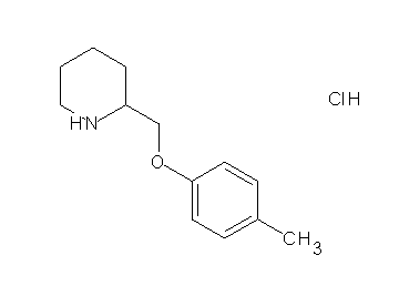 2-[(4-methylphenoxy)methyl]piperidine hydrochloride