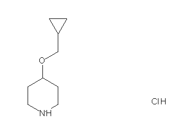 4-(cyclopropylmethoxy)piperidine hydrochloride