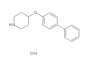 4-(4-biphenylyloxy)piperidine hydrochloride