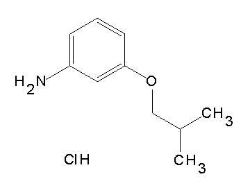 (3-isobutoxyphenyl)amine hydrochloride