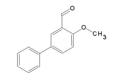4-methoxy-3-biphenylcarbaldehyde