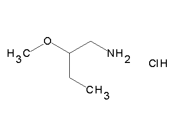 (2-methoxybutyl)amine hydrochloride