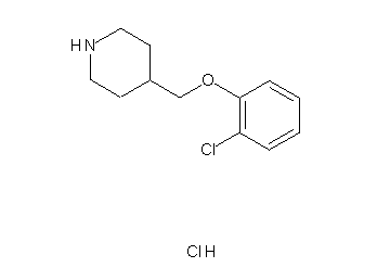 4-[(2-chlorophenoxy)methyl]piperidine hydrochloride