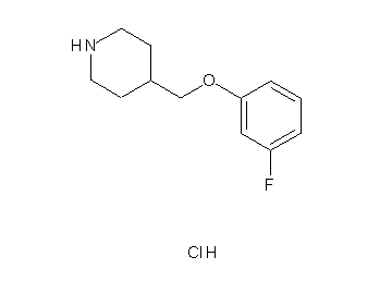 4-[(3-fluorophenoxy)methyl]piperidine hydrochloride