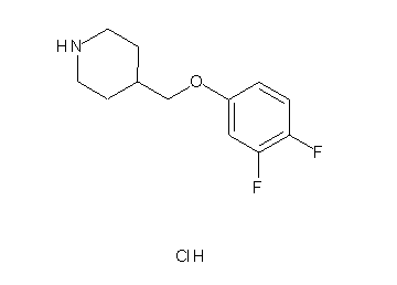 4-[(3,4-difluorophenoxy)methyl]piperidine hydrochloride