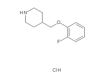 4-[(2-fluorophenoxy)methyl]piperidine hydrochloride